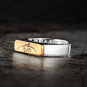 925 Ayar Gümüş Hiç Yazılı Taşsız Sade Erkek Yüzük